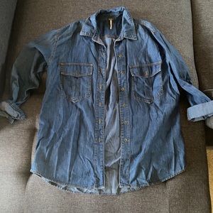Free People Denim Shirt